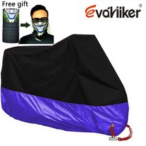 오토바이 커버 M L XL XXL XXXL XXXXL 범용 야외 Uv 프로텍터 자전거 비 방진 스쿠터 방수 15 색, XL for 2001mm-2100mm_보라색