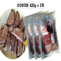 싸리재 떡만들기 팥앙금 광장시장 수수부꾸미 420g x3개