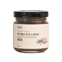 헤이즐넛 초코 스프레드(헤이즐넛 80% 이상 함유), 크런치 80g