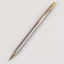 전시 일러스트 시각디자인 금속 기계식 연필 0.5mm 골드 실버 학교 사무실용 필기 용품 카와이 문구, 01 Rose gold