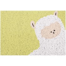 MOCAROSE 미끄러짐을 방지하다 코일현관매트 북유럽 스타일 캐릭터 소동물 방수 주방 카펫, 80x120cm, 13#