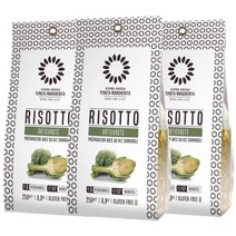 Riso Margherita Artichokes Risotto Rice 리소 마르게리타 아티초클 리조또 라이스 쌀 250g 3팩