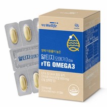 대상웰라이프 마이뉴트리션 알티지 오메가3 30캡슐 RTG 엔초비 루테인 EPA DHA
