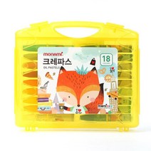 모니주 옐로우 아기크레용 유치원생일선물 5살선물