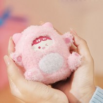 미니 충전식 손난로 전기 핸드워머 휴대용 수족냉증 겸용 겨울 전자 보조배터리, B 핑크