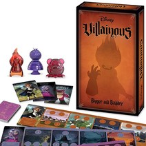 라벤스부르거 디즈니 Villainous: Bigger and Badder 전략 보드 게임 만 10세 이상 - 수상 경력에 빛나는 라인의 최신 독립형