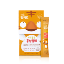 웰씨드 키즈 튼튼 홍삼 젤리 국내산 벌꿀함유