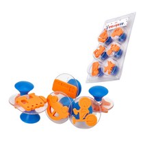 탈것 모양도장 스펀지스템프 교구 우뇌발달 놀잇감 유아스탬프 찍기놀이 IQ