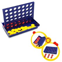 4개칩연결 쌓기놀이 5살 6살 쉬운보드게임 놀이학습 가족놀이 조카선물