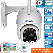 홈캠 가정용 cctv 스마트폰 홈 1080p 5x 광학 줌 wifi ai ptz 카메라, 1080p-2a-16g 카드, au 플러그, 2.8-12mm 줌