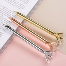 큐빅 다이아몬드 보석 볼펜 선물 판촉 홍보용 소품용, 로즈골드YS004671