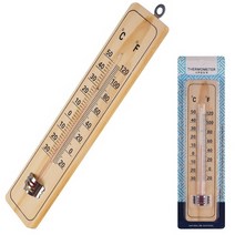 아날로그 수은 온도계 실내 가정용 벽걸이 실외 나무