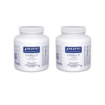 퓨어 인캡슐레이션 Pure Encapsulations Cal Mag Malate 칼슘 마그네슘 말레이트 180캡슐 2팩, 1개, 1
