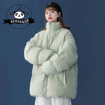 Bersdnor 2022 겨울 여성패딩 숏패딩 경량 오버핏