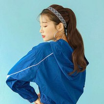 가발매니아 다이아 42cm 2초포니 핀 포니테일 (제디원사) 집게가발 묶음머리, 초코브라운