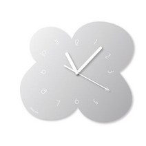 Picky Virgo 벽걸이전자시계 북유럽 스타일 미러 무음 벽시계입니다 꽃 벽시계입니다, 숫자