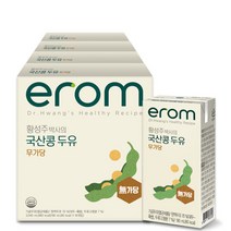황성주 두유 국산콩 무가당 190mlx64팩, 이롬 황성주 두유 국산콩 무가당, 190ml