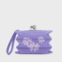 조셉앤스테이시 Lucky Pleats Pouch S Daisy Very Peri