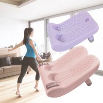끼리(77121) IW 풋 스트레칭 다리 발목 종아리 부종 스트레칭 발바닥 지압 허리/등 마사지, 일반형_그린