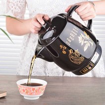 한약 탕약기 자동 한약 냄비 가정용 항아리 건강관리, 5L(세라믹크리스탈논스틱)자동음