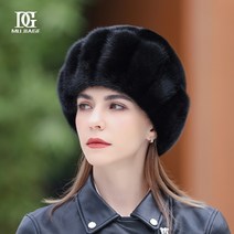 밍크모자 겨울 밍크털 보온 동북풍 스노캡 통밍크모자 중년여성모자