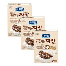 후디스 유아짜장 아이얌 우리아이 바로먹는 짜장소스 (80gx2봉지) 초기이유식 중기이유식 후기이유식 160g 3개 1세트, 2세트