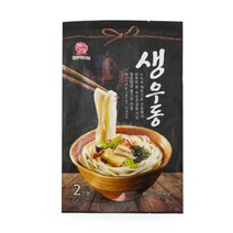 본고장 캠핑 낚시 필수품 튀김우동나베 김치우동나베 한강라면 불짬뽕 라볶이 생우동 멸치칼국수 바지락칼국수 1개 택1, 생우동 2인분