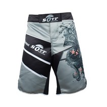 복싱 팬츠 반바지 운동복 트레이닝복 킥복싱 무에 SOTF 남자 일본 전사 회색 스포츠 피트니스 앵글 타이거 무에숏 mma boxeo pretorian