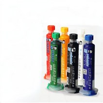 용접 용제 메카닉 10ml 그린/레드 6 색 UV 경화 솔더 마스크 잉크 PCB BGA 회로 기판 절연 보호 페이스트, 04 Yellow
