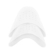 토슈즈 발레슈즈 2Pcs 실리콘 젤 발가락 패드 소프트 발레 Pointe 댄스 신발 댄서 풋 케어 도구에 대 한 발, 한개옵션1, 02 White