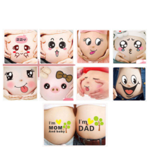 만삭 촬영 셀프 만삭 사진 스티커 세트 13종 소품 아내 임산부 산모 기념 선물 촬영, 코스 H