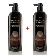 1+1 셀럽 블랙테라피 새치샴푸 450ml 염색 탈모 샴푸, one option, one option