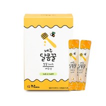 환절기 건강관리 면역력 제주꿀 답례품 제주벌꿀스틱 제주달콤꿀10g 10개입, 1개, 10g