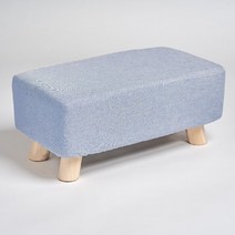 엘문도 사무실 책상 발받침대 스툴의자 발의자 책상발받침대, 스카이블루