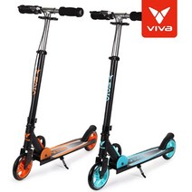 중학생 청소년 고등학생 어른 수동 킥보드 성인 초경량 두발 듀얼 휴대용 접이식, 단품