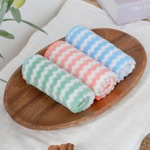 극세사 에브 행주 수세미 3종 set 모던키친 깔끔한 주방 물결 수세미