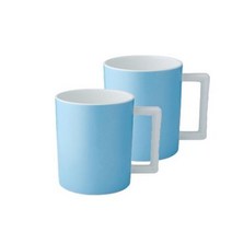 [한국도자기] 펄컬러 스카이 머그2p, 상세설명 참조, 없음