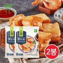 사옹원 튀김공방 멘보샤 400g 2봉 에어프라이어 새우튀김요리 캠핑 간단요리