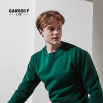 강블리 남여공용 기모 맨투맨