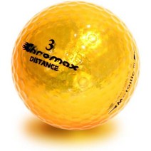 크롬맥스 M5 메탈릭 골프공 크로맥스 비비즈 볼빅공 컬러공 골드 6개, Gold