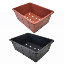 사각 다라 화분 대B 사각 고무 텃밭 원예 화분, 상품선택, 검정색 다라용도