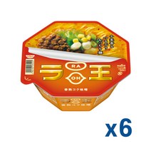 닛신 라오 라왕 미소 된장맛 일본컵라면 6개