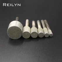 전동 실린더 전기 파워 삼면 포장기 에어 도어 공압 다이아몬드 그라인딩 포인트 630mm 미세 모래 비트 1 개 옥 석재 연마용 헤드, 120+Cylinder 12mm