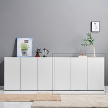 장인가구 로니 1200 수납장, 화이트