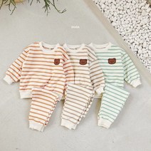 다조아 곰돌이상하 아기상하복 등원룩