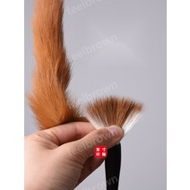 수제 중국 장인 서예붓 족제비털 양모 혼합붓, 서예, 황양, 황모양모 2번(소)