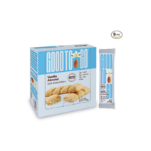 GOODTOGO 키토간식 키토식단 저탄고지 베이크드바 프로틴바, 더블초코, 9개, 40g