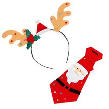 바보사랑 크리스마스 머리띠 파티 장식.미술샘, 루돌프머리띠