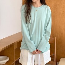 아이우먼 날날이박시롱긴팔티 SSO135M303 빅사이즈