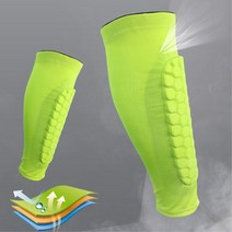 벌집형 통기성 정강이보호대 1P 부상방지 신가드 축구교실 유소년 안전용품, 블루/XL